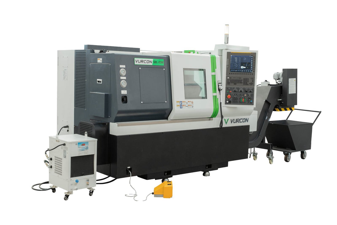 Torno CNC de bancada inclinada Vurcon SBL65M