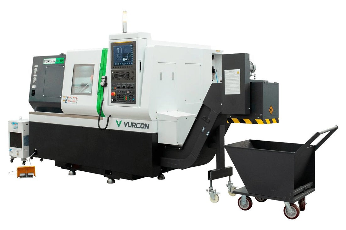 Torno CNC de bancada inclinada Vurcon SBL65M
