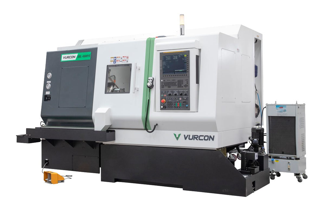 Torno CNC de bancada inclinada Vurcon SBL66MY
