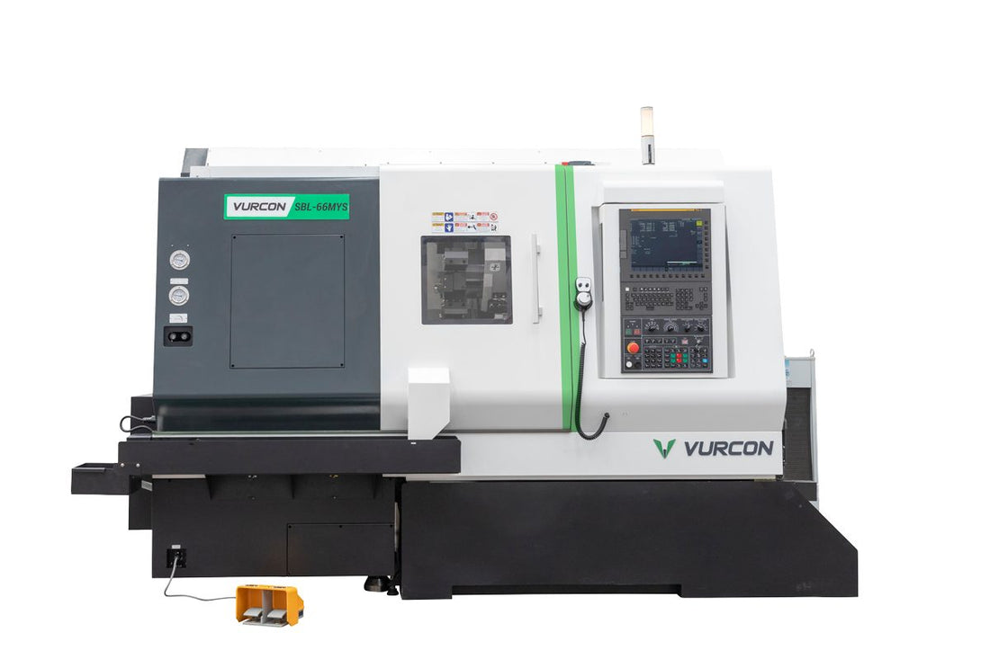 Torno CNC de bancada inclinada Vurcon SBL66MYS