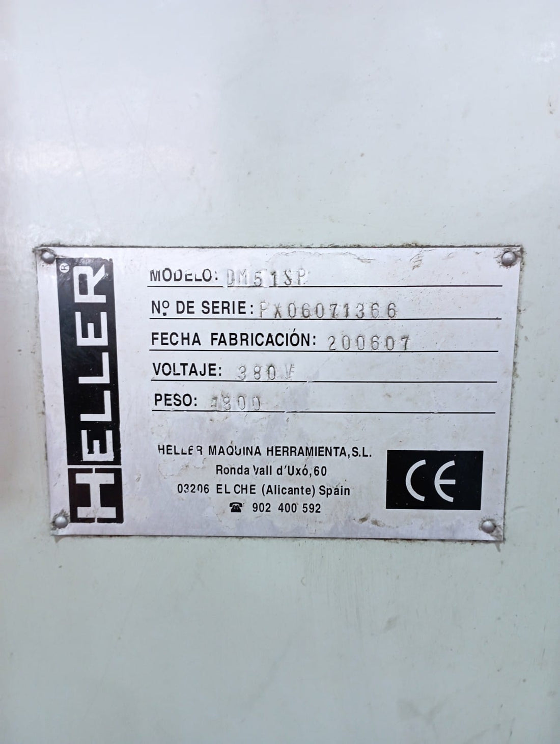 TALADRO FRESADOR HELLER DM 51 SP