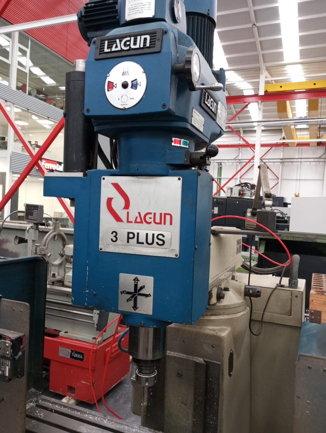 FRESADORA LAGUN CNC 3 PLUS